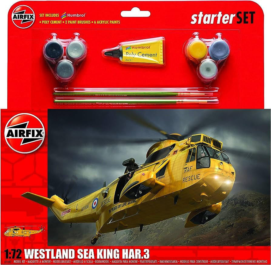 Airfix 1/72 Westland Sea King HAR.3 Starter 55307